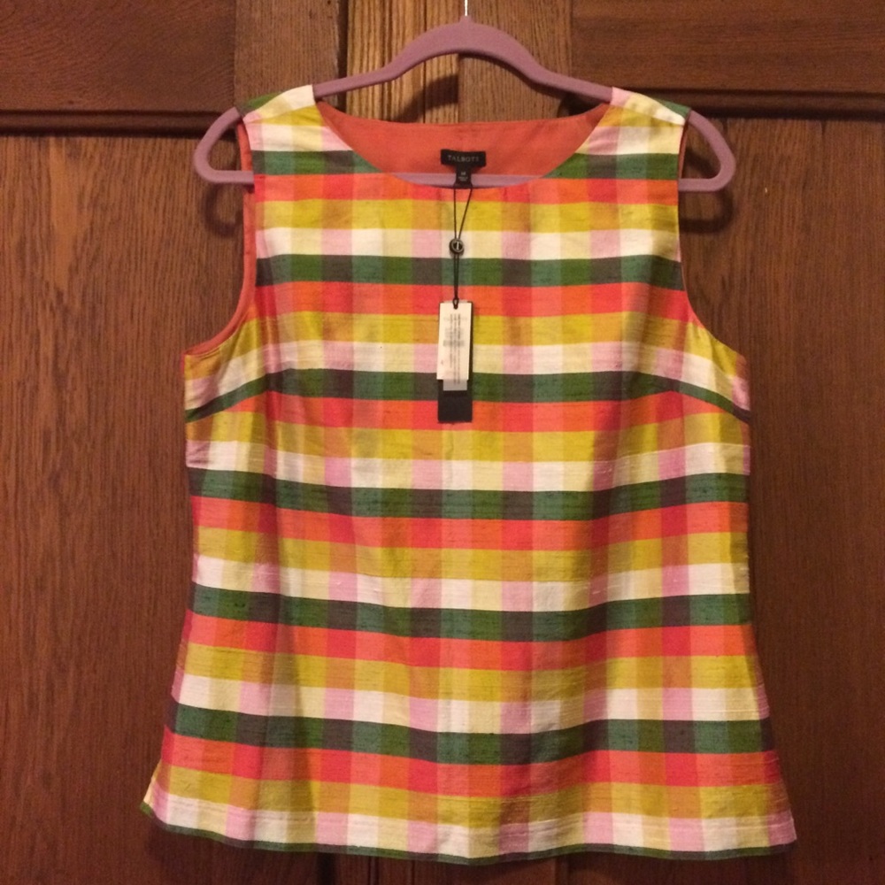 NWT 100% silk lined shell